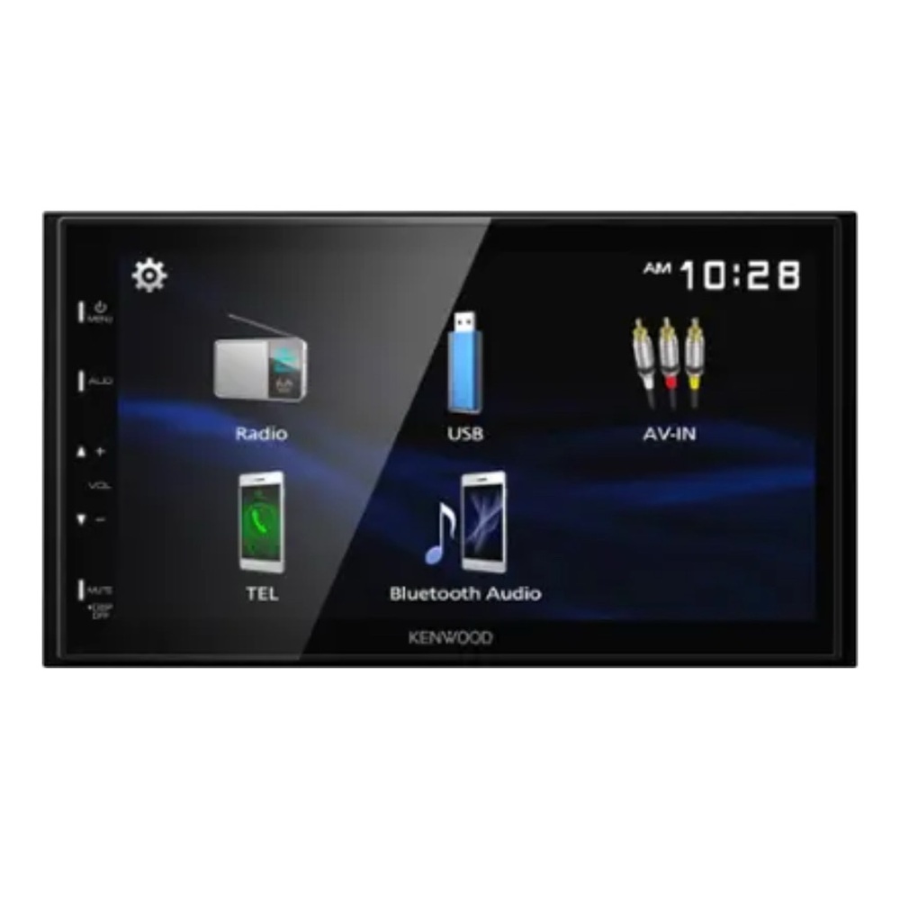 Kenwood Black Touchscreen Car Stereo Receiver